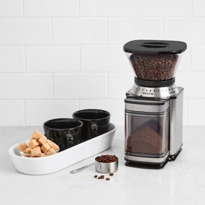 Cuisinart Supreme Grind® Automatic Burr Mill Stainless Steel in Black/Gray | 10.75 H x 7.13 W x 6 D in | Wayfair DBM-8P1