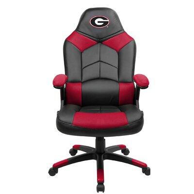 Imperial International NCAA Oversized Office Chair Upholstered in Red/Gray/Black | 46 H x 26 D in | Wayfair IMP 334-3008
