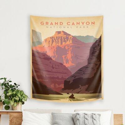 East Urban Home Anderson Design Group Grand Canyon National Park Tapestry in White | 36 H x 26 W in | Wayfair D03D161D625F43DB9588893140847274