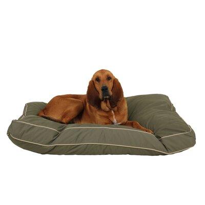 Carolina Pet Company Orthopedic Canvas Mat Polyester/Recycled Materials in White/Brown, Size 4.0 H x 48.0 W x 36.0 D in | Wayfair 012230 F