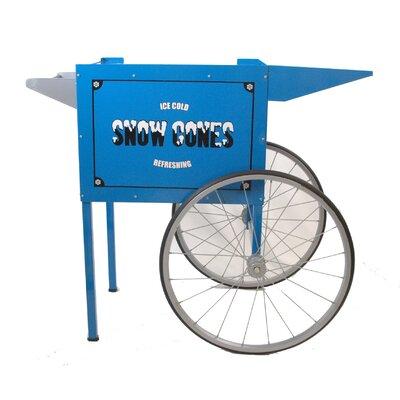 Benchmark USA Trolley for Snow Cone Machine in Blue, Size 33.0 H x 38.0 W x 23.0 D in | Wayfair 30070