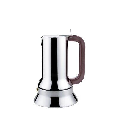 Alessi Forato Espresso Coffee Maker in Brown/Gray | 8.07 H x 5 W x 5 D in | Wayfair 9090/6
