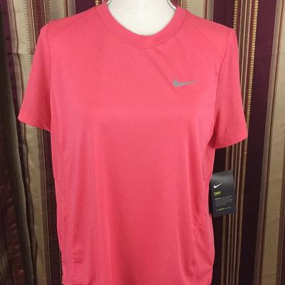 Nike Tops | 3$45 New Nike Running Dri-Fit Workout Shirt | Color: Pink | Size: L