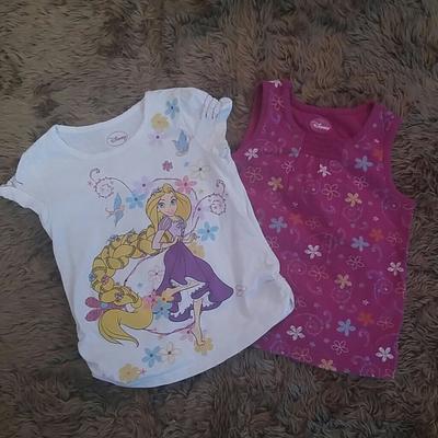 Disney Matching Sets | Disney Princess Shirt Set | Color: Purple/White | Size: 3tg