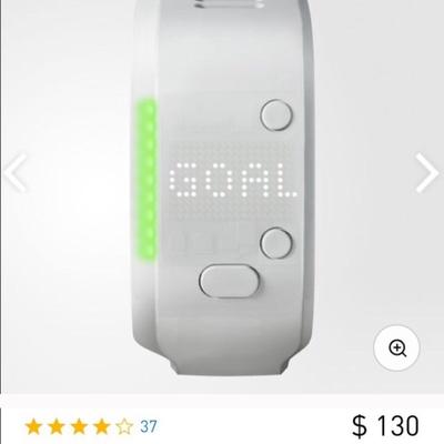Adidas Accessories | Adidas Fit Smart Fitness Tracker-Small-New&Unused! | Color: Green/White | Size: Small