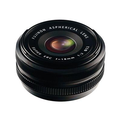 Fujifilm XF18mm F2 R Camera Lenses Black Small 16240743