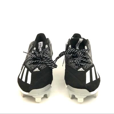 Adidas Shoes | Adidas Dual Threat Baseball Cleats | Color: Black/White | Size: 12