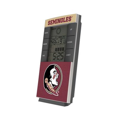 Florida State Seminoles End Zone Digital Desk Clock