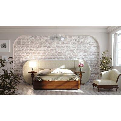 Gracie Oaks Kistner Standard 3 Piece Bedroom Set Upholstered in Brown | King | Wayfair 03EBD091AE884F40A44FE52617648910