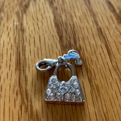 Disney Jewelry | Disney Minnie Mouse Charm | Color: Silver | Size: 1”