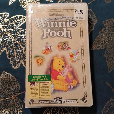 Disney Other | The Many Adventures Of Winnie The Pooh Vhs | Color: Tan/Yellow | Size: Os