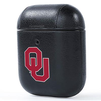 Oklahoma Sooners AirPods Leather Case