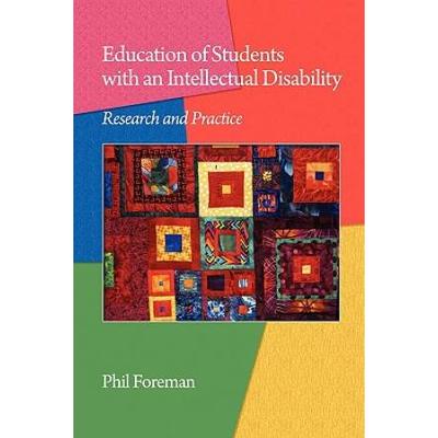 Education Of Students With An Intellectual Disability: Research And Practice (Pb)
