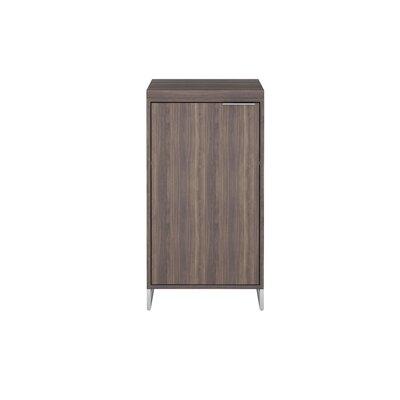 HFC Terrace Minibar Microfridge Cabinet in Brown, Size 42.0 H x 22.0 W x 22.0 D in | Wayfair L-5.2
