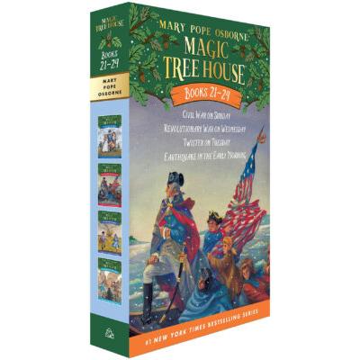 Magic Tree House Volumes 2124 Boxed Set: American History Quartet