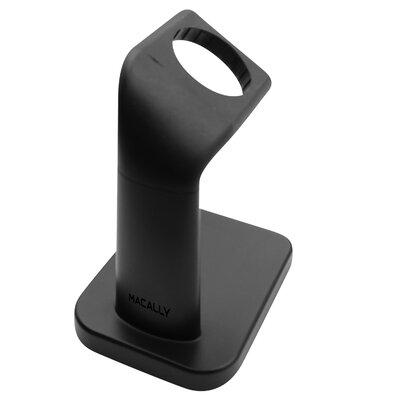 Macally Apple Watch Tablet iPhone iPad Holder Accessory in Black, Size 3.5 H x 2.75 W in | Wayfair MWATCHSTANDB