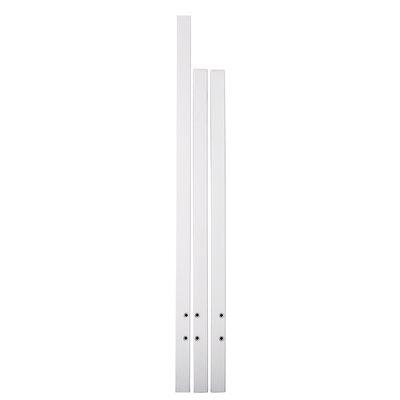Harriet Bee Downes Convertible Changing Table Rails in White, Size 43.0 H x 43.0 W x 4.0 D in | Wayfair 695-W