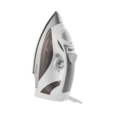 Brentwood Appliances Power 1200W Steam Iron Stainless Steel/Plastic in White | 5.5 H x 4.75 W x 12 D in | Wayfair MPI-90W
