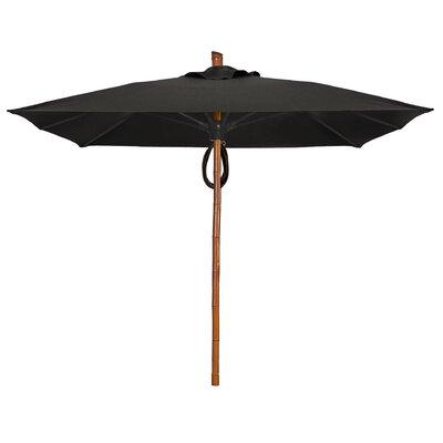 Arlmont & Co. Maria 7.5' Square Market Umbrella Metal in Black | Wayfair 8AAA11F5B80A4C40A904B5647818DA63