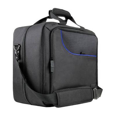 USA GEAR S13 Travel Carrying Case for PlayStation 4 (Gray/Blue) GRSLS13100BLEW