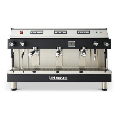 Astra Manufacturing Automatic Espresso Machine Metal in Black | 22 H x 27 W x 19 D in | Wayfair M3013