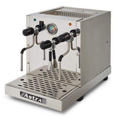Astra Manufacturing Pro Pourover Steamer Semi-Automatic Espresso Machine Metal in Gray | 17 H x 11 W x 20 D in | Wayfair STP1800