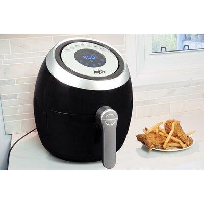 Total Chef Air Fryer, 7 Cooking Presets, Digital Touch Controls Stainless Steel/Plastic in Black/Gray | 15.7 H x 13.3 W x 13.3 D in | Wayfair