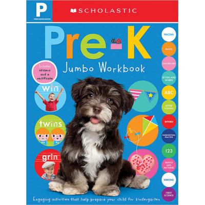 Scholastic Early Learners: Jumbo Workbook: Pre-K (paperback) - by Scholastic