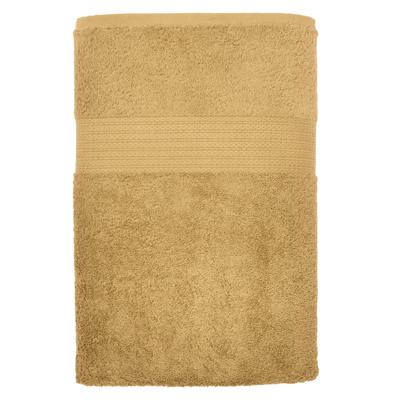 BH Studio Oversized Cotton Bath Sheet by BrylaneHome in Gold Towel