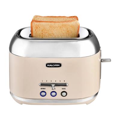 Kalorik 2-Slice Retro Toaster by Kalorik in Cream