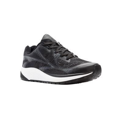 Extra Wide Width Women's Propet One LT Sneaker by Propet® in Black Grey (Size 8 WW)