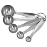Craft Kitchen 5-Piece Stainless Steel Measuring Spoon Set Stainless Steel in Gray | Wayfair 80051