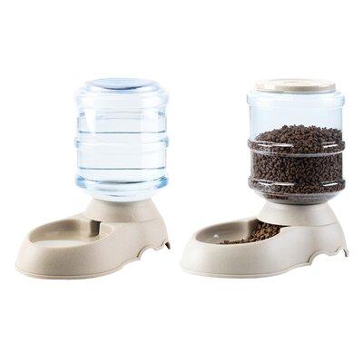 PawsMark Automatic Feeder Plastic (affordable option) | 12 H x 7 W x 12 D in | Wayfair QI003699.P