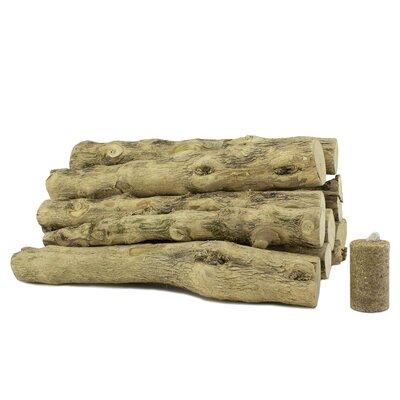 Ecofire 100% Natural Coffee Lump Fire Wood & Free Fire Starters | 7.3 H x 5.7 W x 13.5 D in | Wayfair LCAFE2