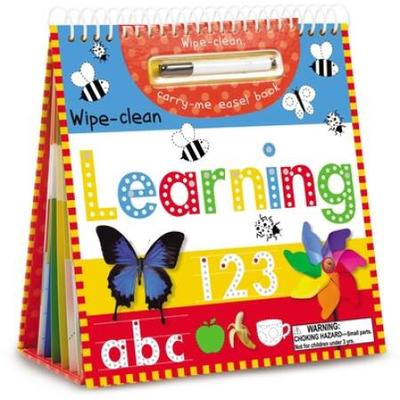 Wipe-Clean, Carry-Me Easel Book: Learning [With Marker]
