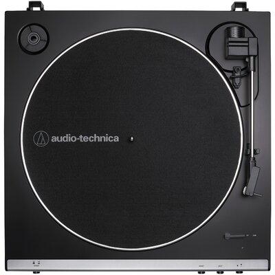 Audio-Technica Fully Automatic Belt-Drive Decorative Record Player in Black | 6.93 H x 17.2 W x 19.29 D in | Wayfair ATHATLP60XGM