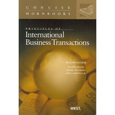 Principles Of International Business Transactions