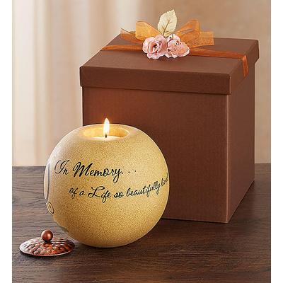 In Memory of A Life So Beautifully Lived Candle by 1-800 Flowers