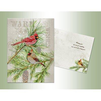 The Holiday Aisle® Cardinals Die Cut Card | 7 H x 5 W x 1 D in | Wayfair 0BC3FC65776C4ABABE52E1F22C36CE29