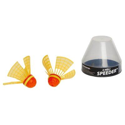 Speedminton Heli Speeder (2 Pack) for Crossminton & Speed Badminton Plastic in Red/Yellow | 3 H in | Wayfair SM03-Heli-02