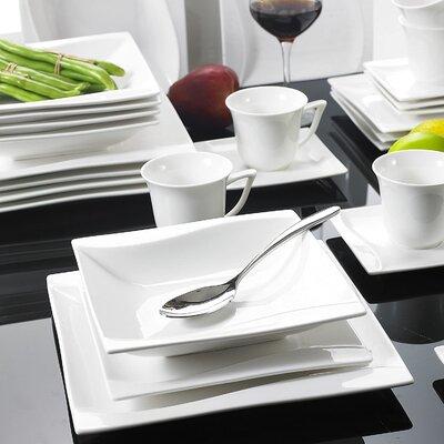 Wrought Studio™ Charlidh 30 Piece Dinnerware Set, Service for 6 Porcelain/Ceramic in White | Wayfair 0C11948AA7994E6390A1F596566F8A66