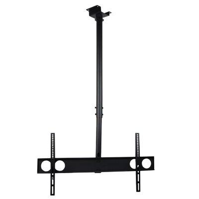 MegaMounts Tilt Ceiling Mount for Holds up to 110 lbs in Black | 34 H x 53 W x 13.8 D in | Wayfair 95096987M