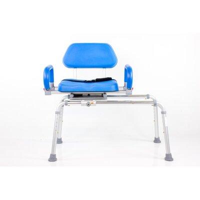 Platinum Health Carousel Sliding Transfer Bench, Size 34.5 H x 34.0 W x 21.0 D in | Wayfair PHB3300PLA
