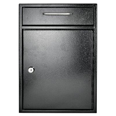 Mail Boss Key Boss Security Key Cabinet Drop Box w/ Key Lock, Steel in Black | 13.2 H x 11.2 W x 4.7 D in | Wayfair 8154