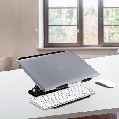 Auledio Height Adjustable Universal Laptop Mount in Black, Size 11.3 H x 9.45 W in | Wayfair J-HO-AI-006-Z20-03#ZZLa1
