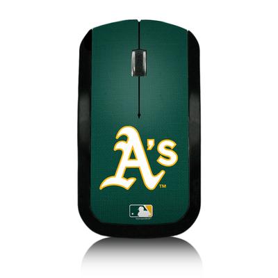 Oakland Athletics Team Logo Wireless Mouse