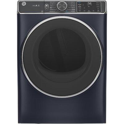GE Appliances Smart 7.8 cu. ft. Electric Dryer w/ Powersteam & Washer Link in Blue, Size 39.75 H x 28.0 W x 32.0 D in | Wayfair GFD85ESPNRS