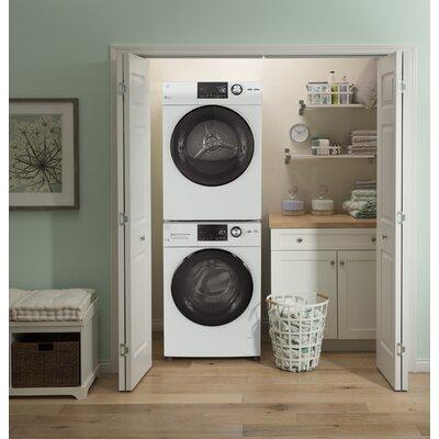 GE Appliances 4.3 cu. ft. High Efficiency Electric Dryer in Gray | 33.25 H x 23.44 W x 25.25 D in | Wayfair GFD14ESSNWW