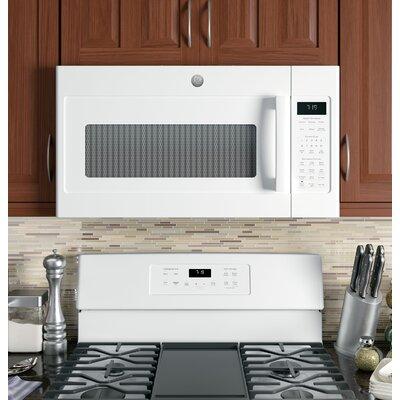 GE Appliances 30" 1.9 cu. ft. Over-the-Range Microwave w/ Sensor Cooking in White | 16.31 H x 29.87 W x 15 D in | Wayfair JVM7195DKWW