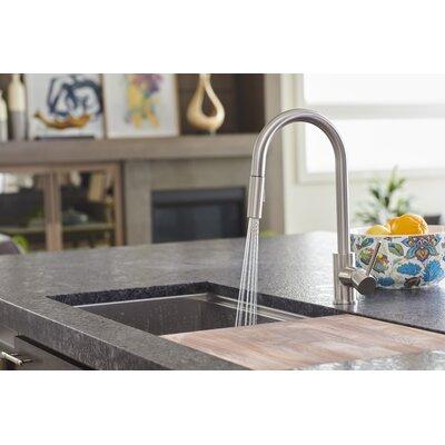Pacific Bay Pull Down Single Handle Kitchen Faucet | Wayfair PB-K07VB